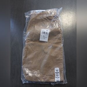 Youth Tan Jogger Husky Stretch Pants Size 10 Nwt